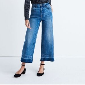Madewell Blue Flare & Wide Leg Jeans